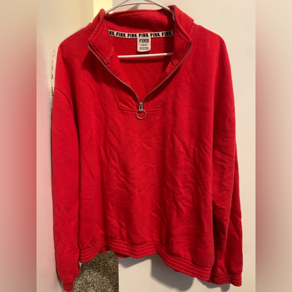 Large VS quarter zip pull over